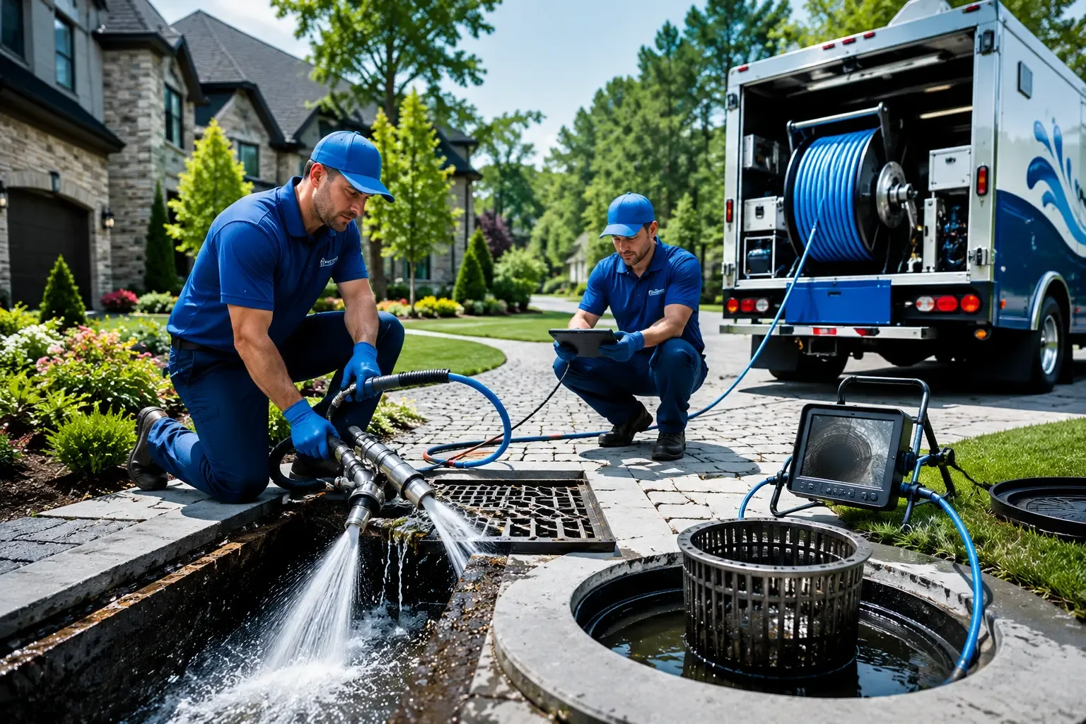 Local outdoor drain cleaning professionals in Holland, MN