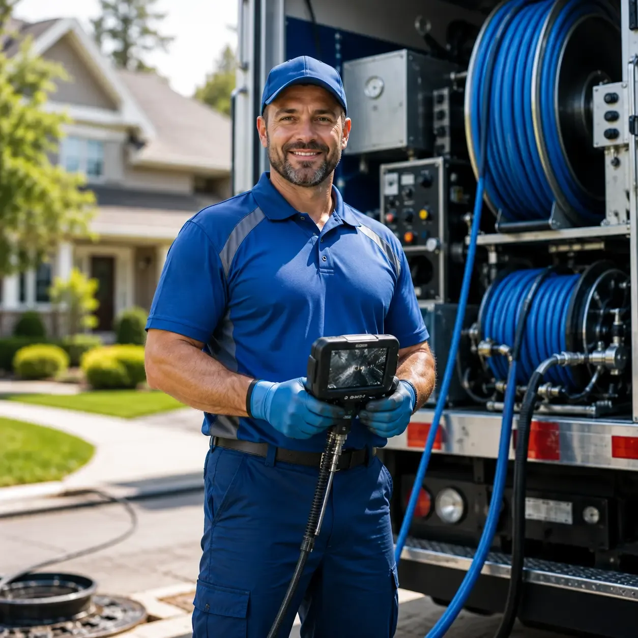 Local outdoor drain cleaning specialists in Holland, MN